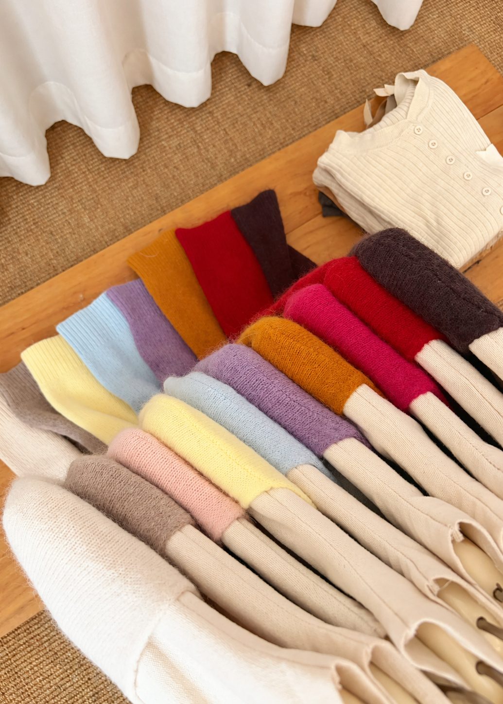 【 Pre-Order】Basic V-Neck Knit Top