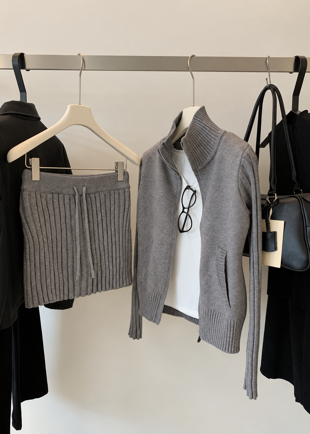 【 Pre-Order】Riley Zip Knit Set