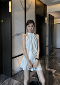 Aura Drape Set - White