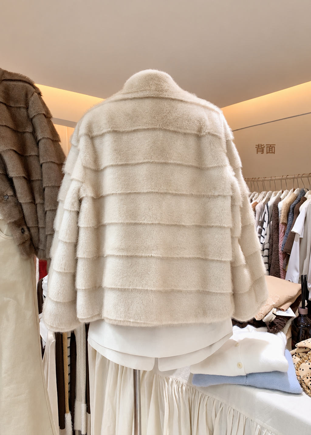 【 Pre-Order】Dolly Faux Fur Jacket