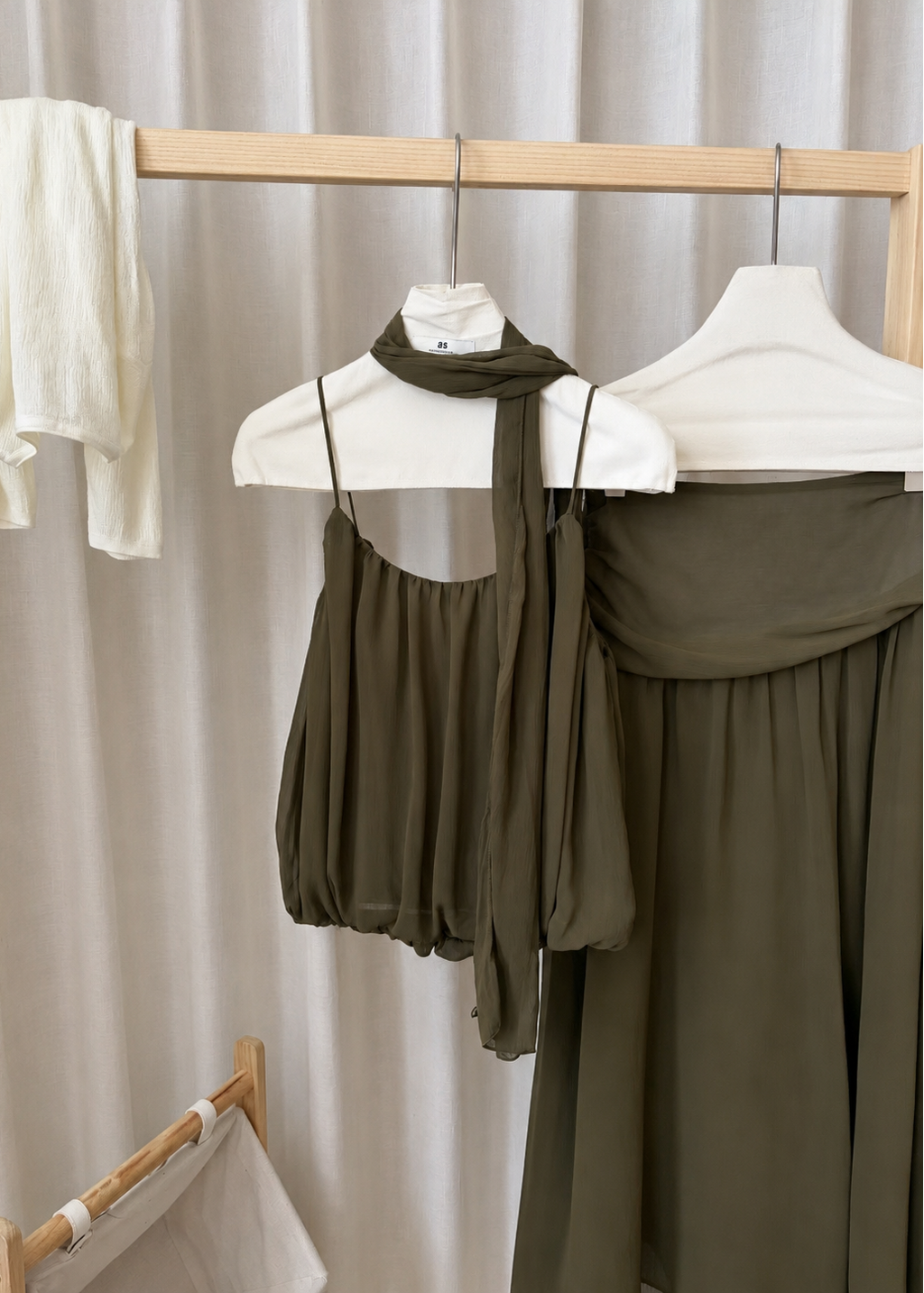 Elara Drape Set - Green