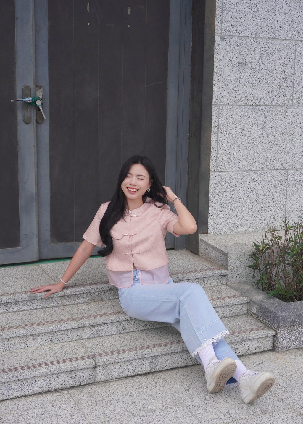 Blossom Mist Top 花雾新中式上衣