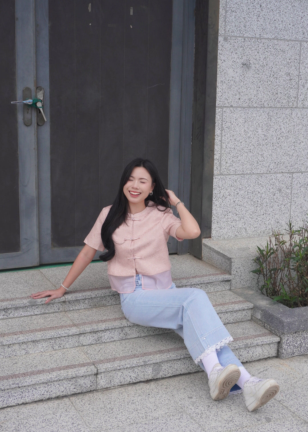 Blossom Mist Top 花雾新中式上衣