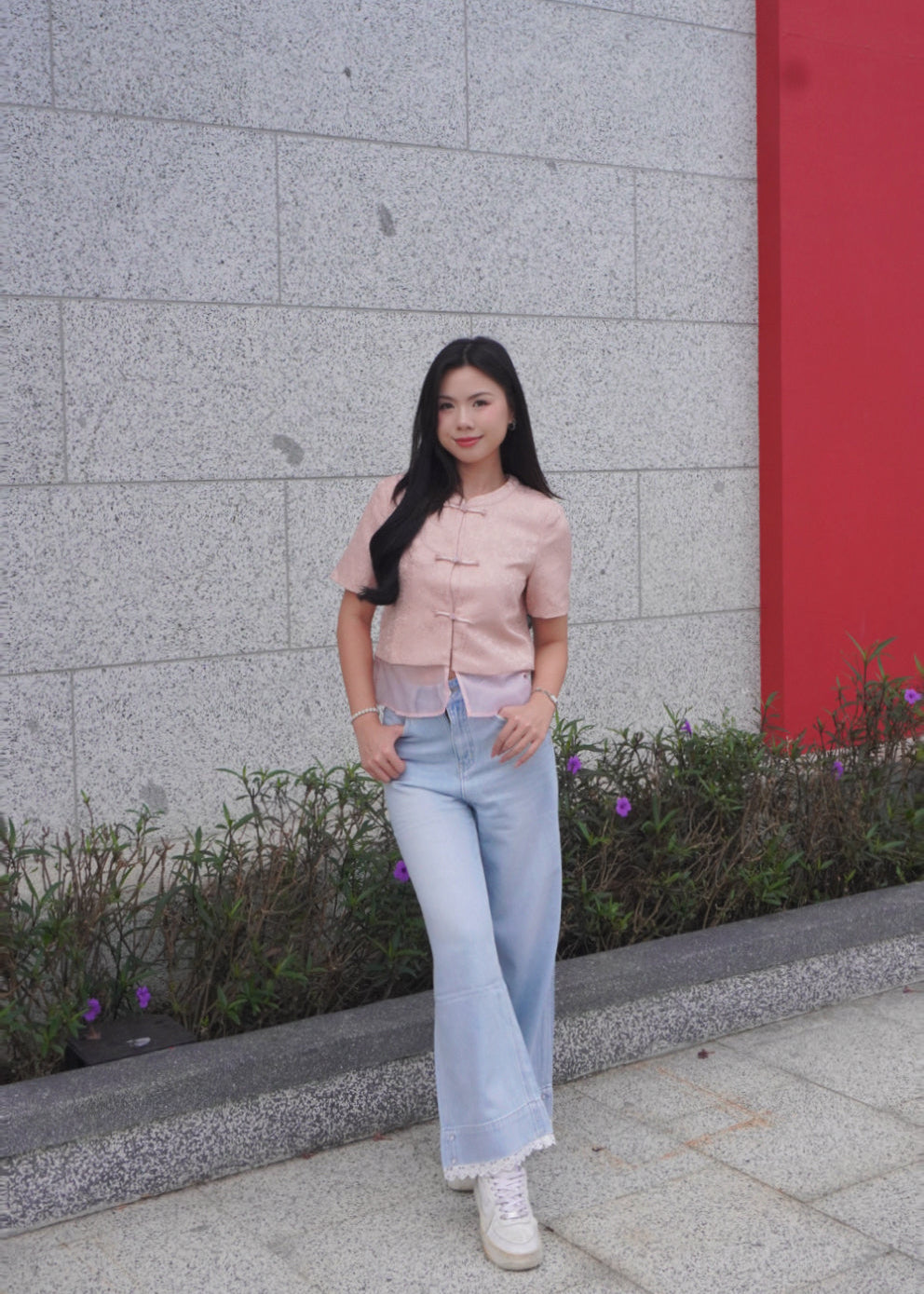 Blossom Mist Top 花雾新中式上衣