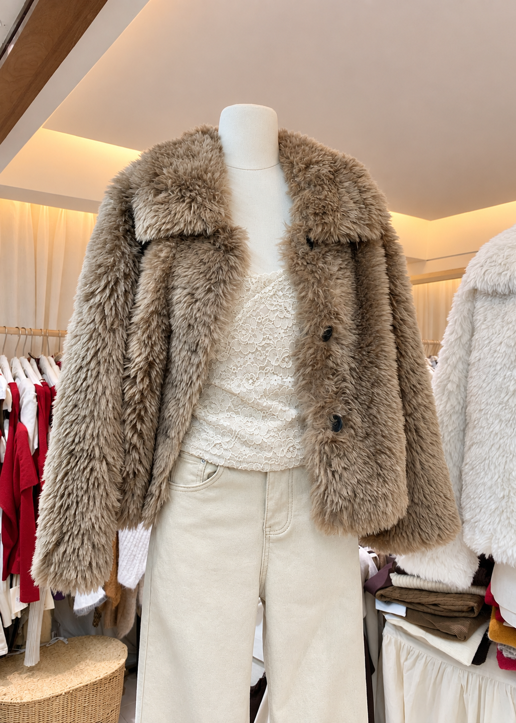 【 Pre-Order】Lena Teddy Coat