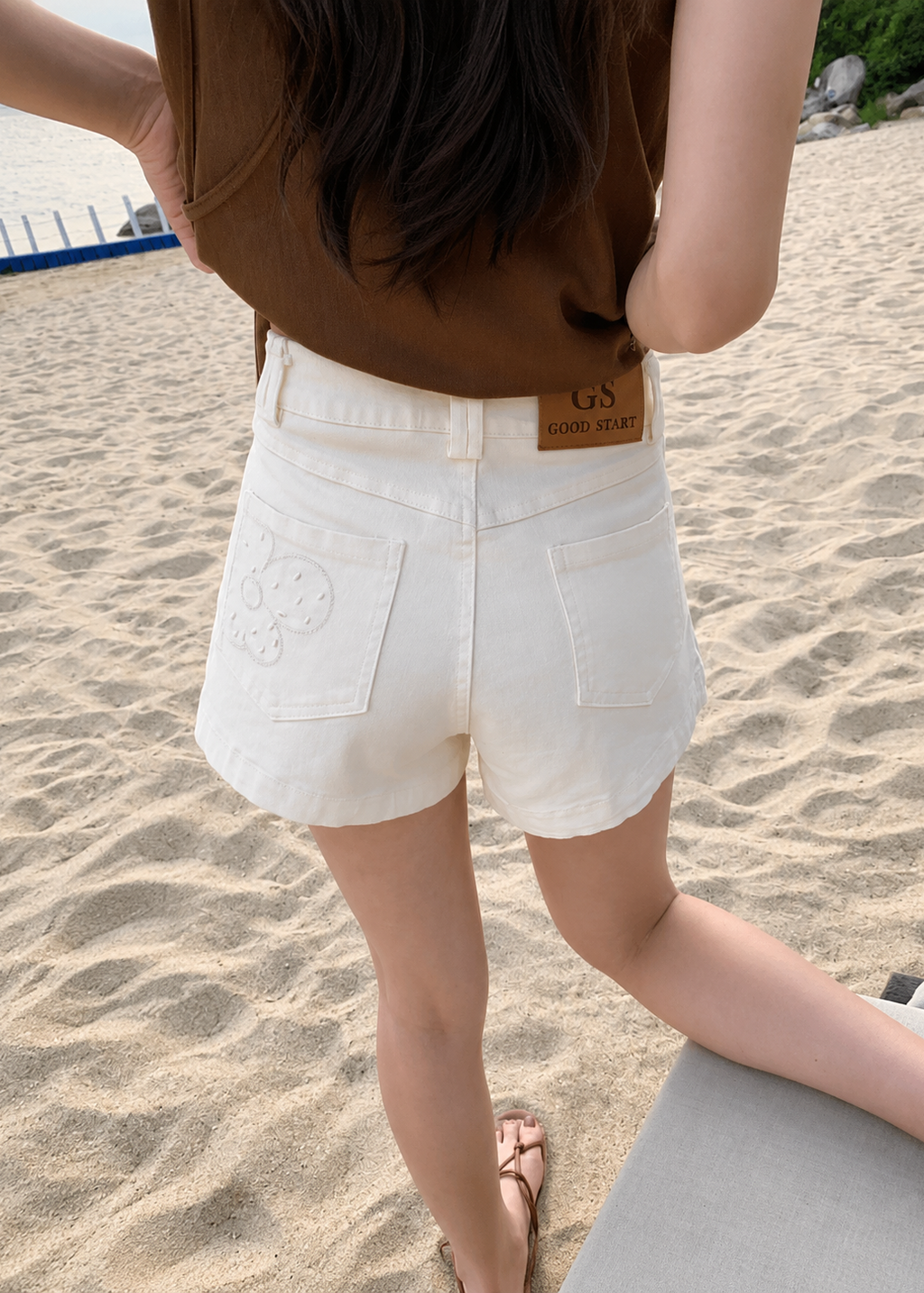 Daisy Stitch Shorts