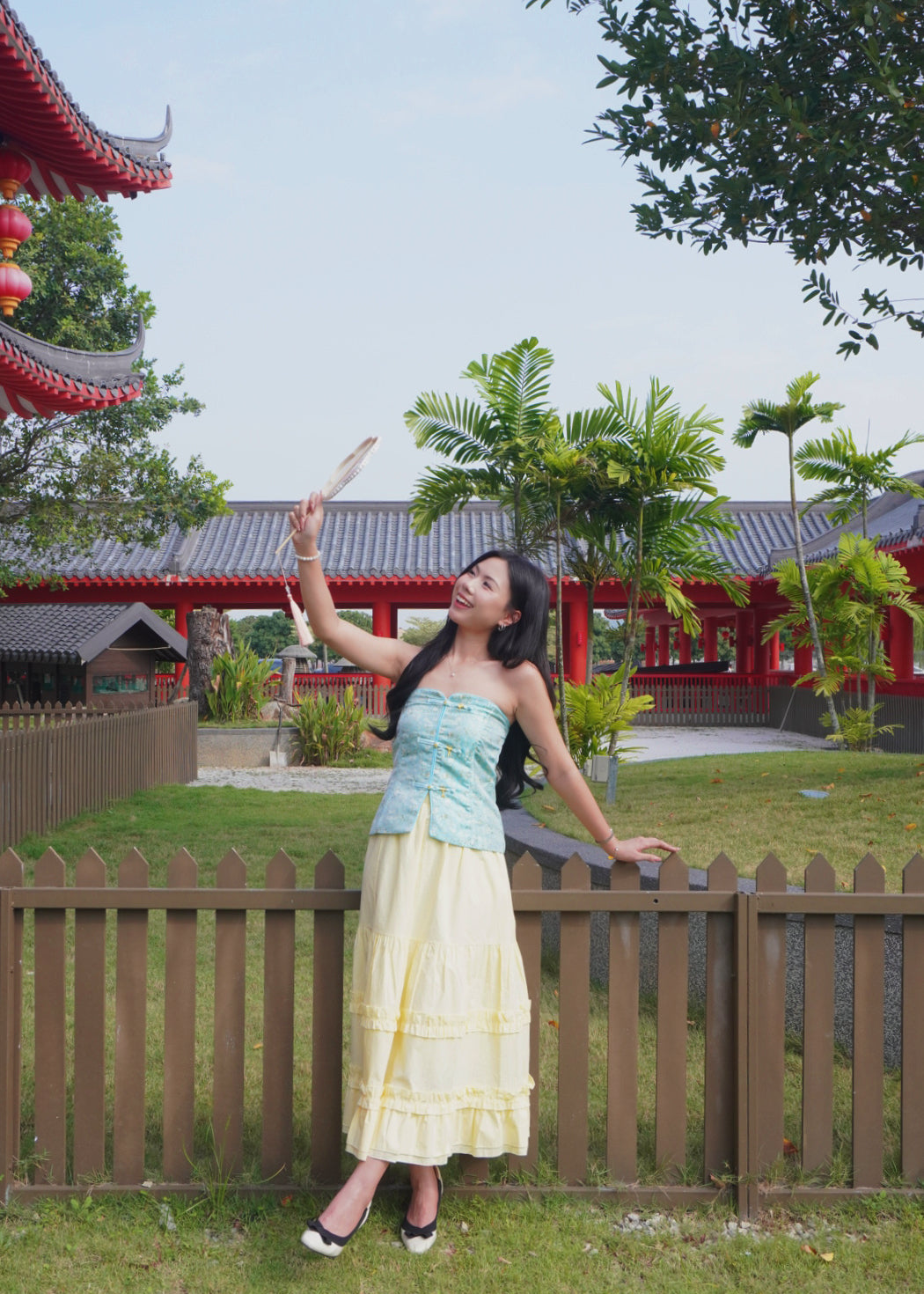 Azure Bloom Corset 蔚蓝花绽上衣