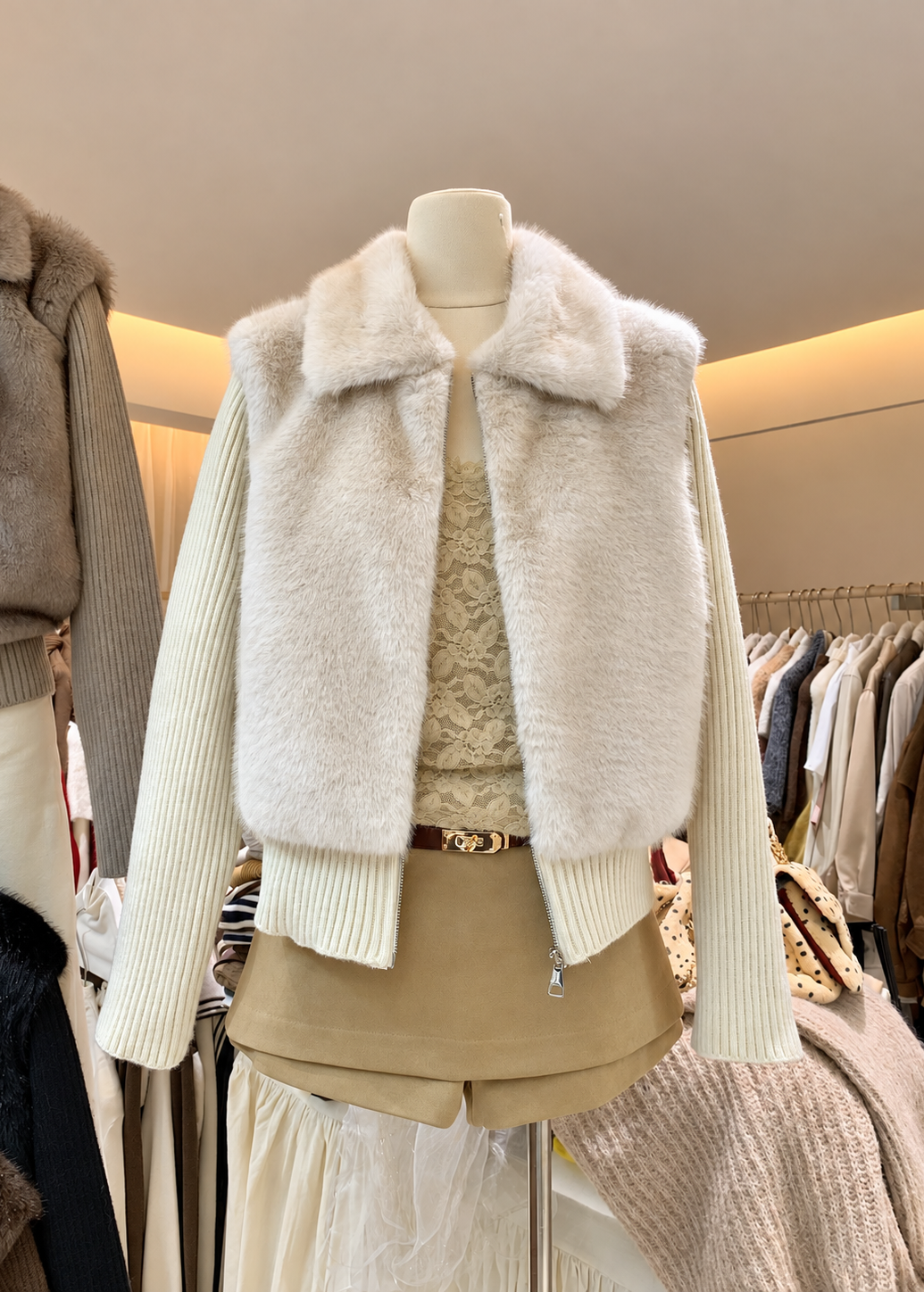 【 Pre-Order】Blair Faux Fur Jacket