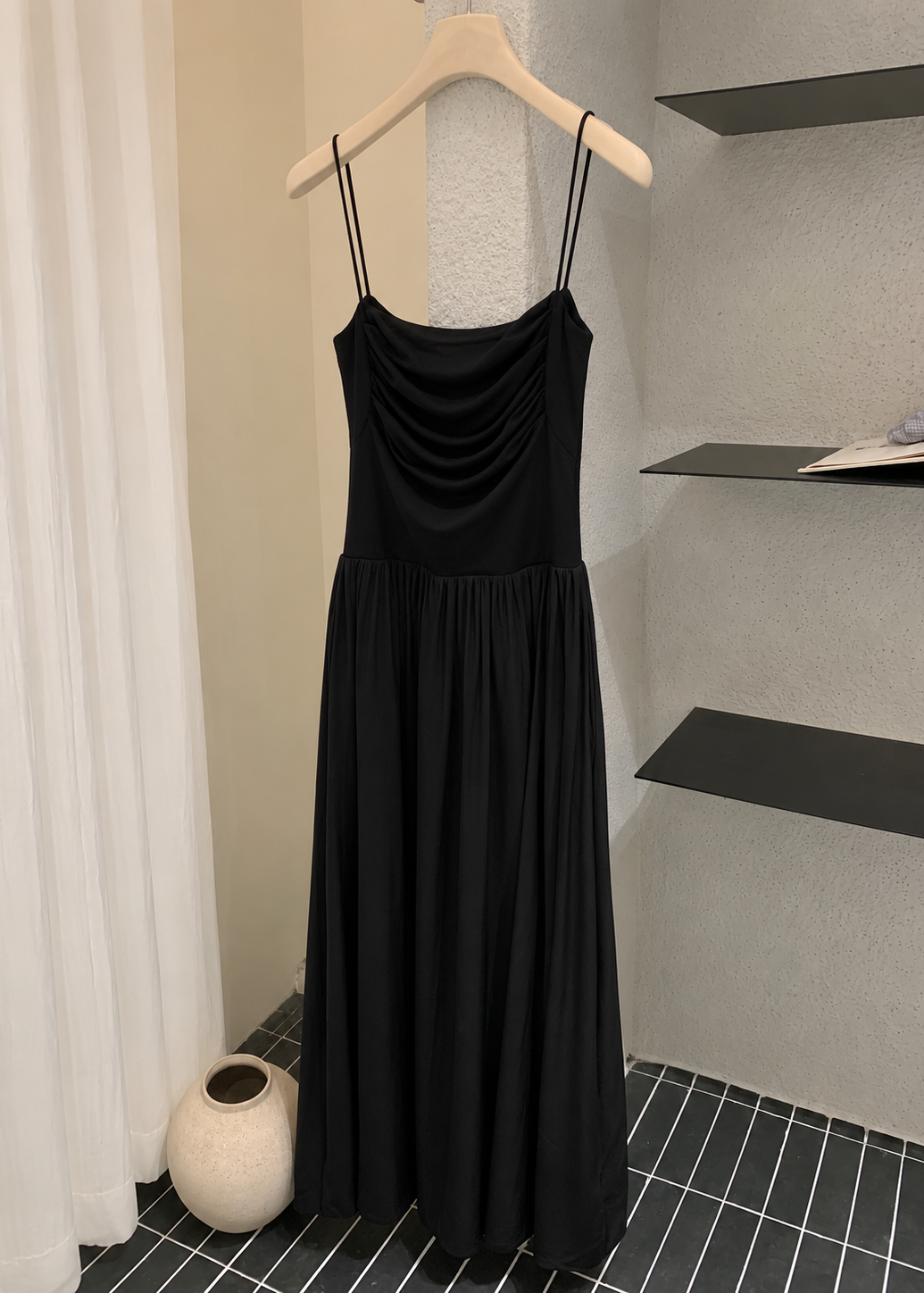 【Pre-Order】Isla Slip Maxi Dress- Black