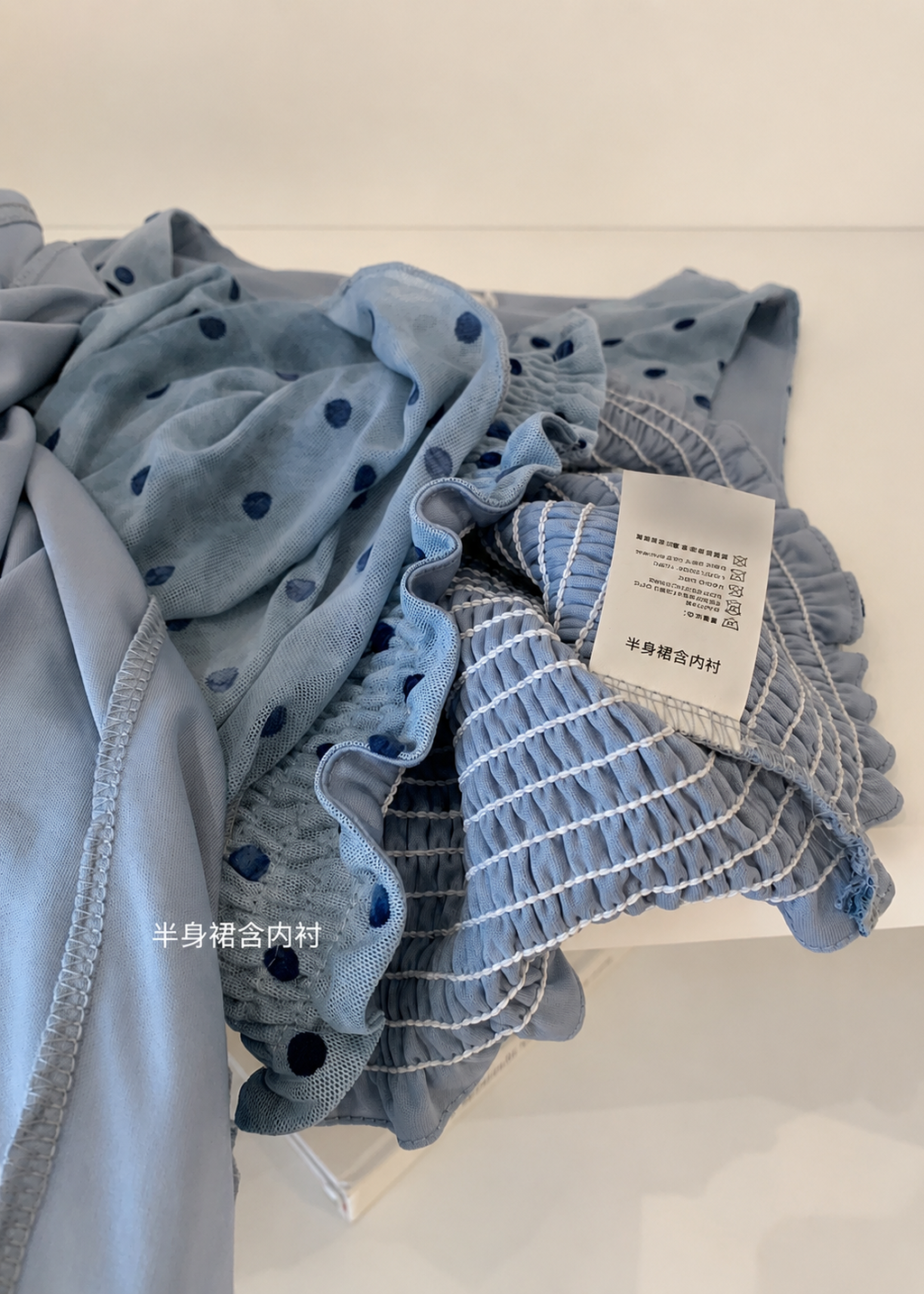 Celia Polka Set - Blue