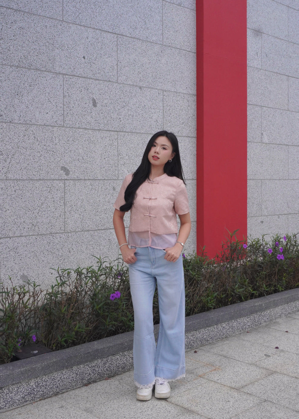 Blossom Mist Top 花雾新中式上衣