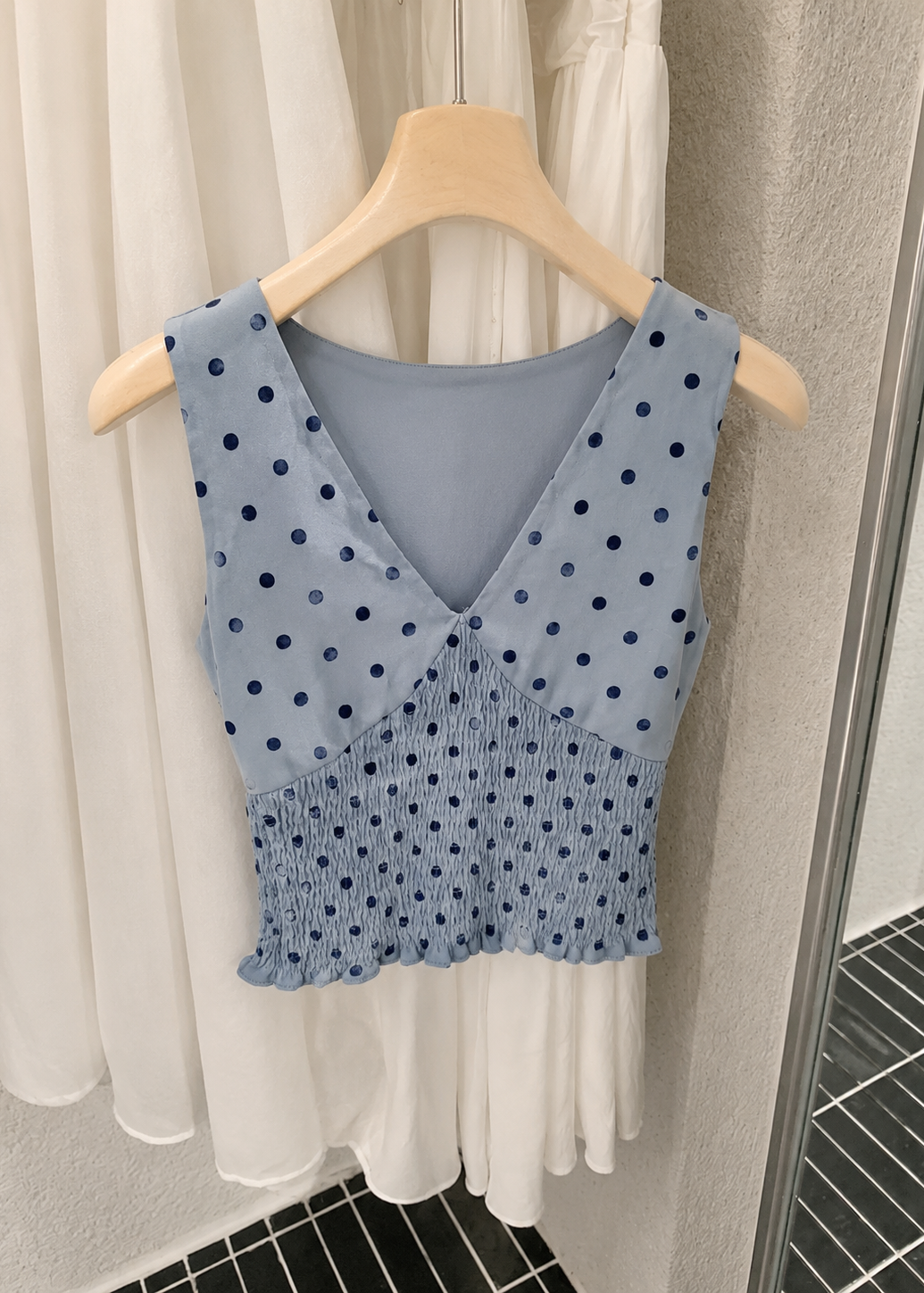 Celia Polka Set - Blue