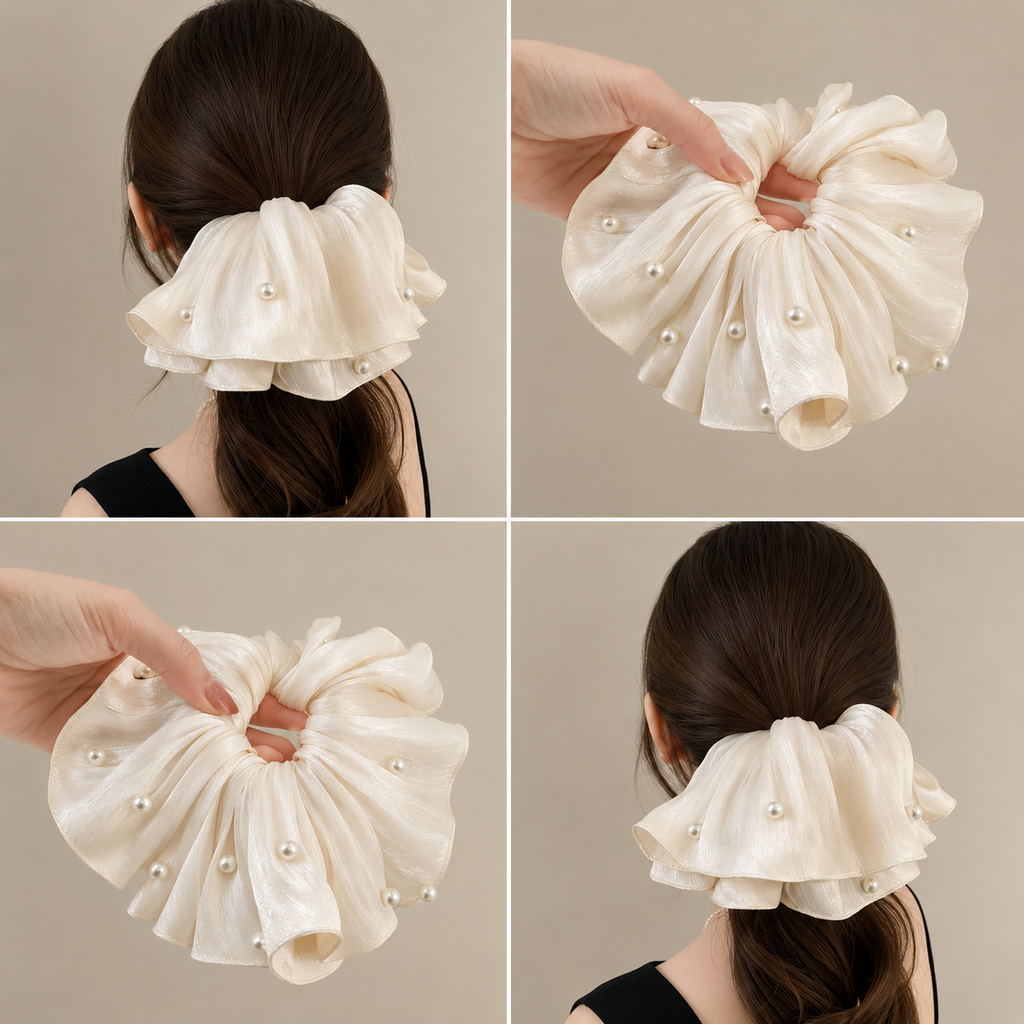 Pearl Muse Scrunchie