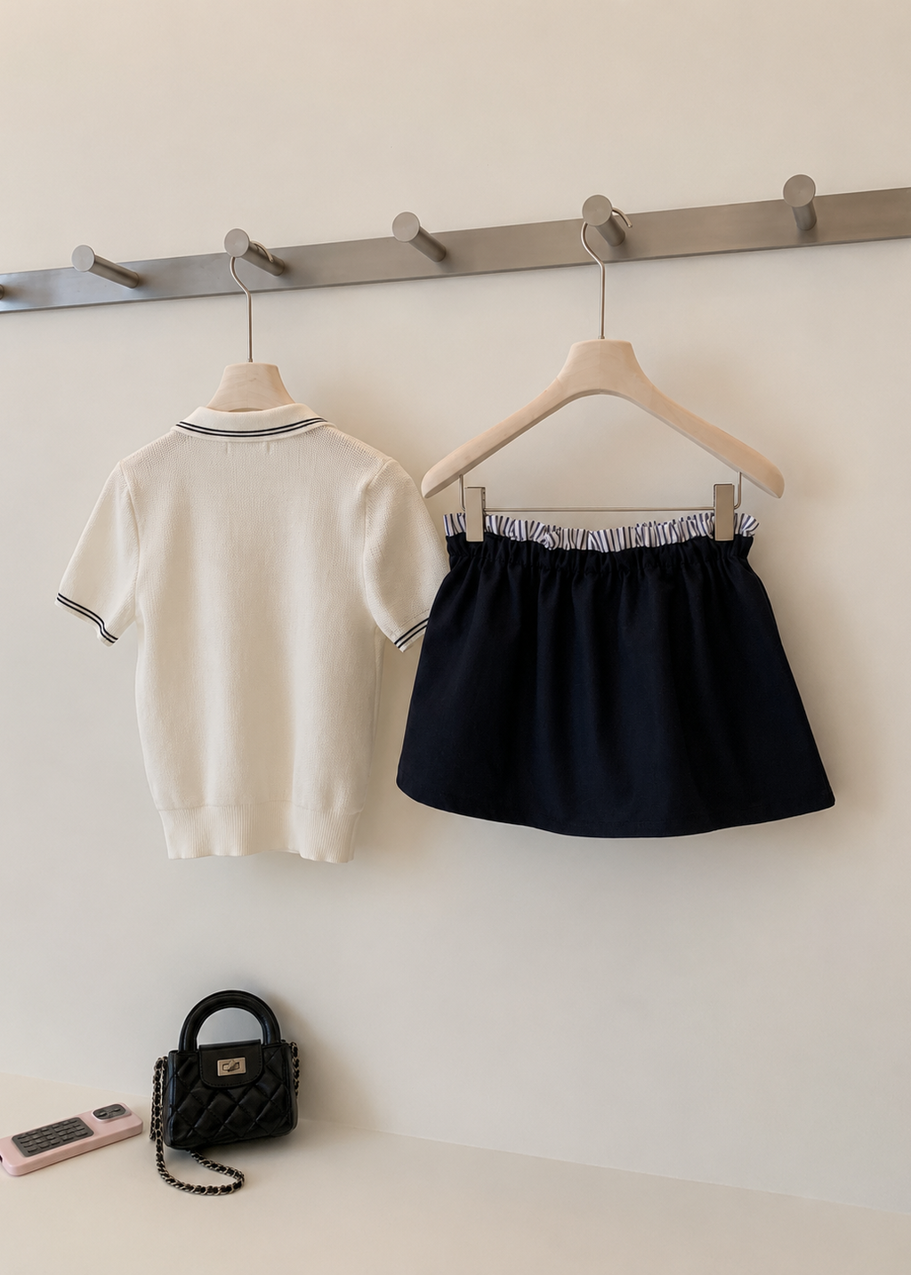 Ivy Polo Knit Set