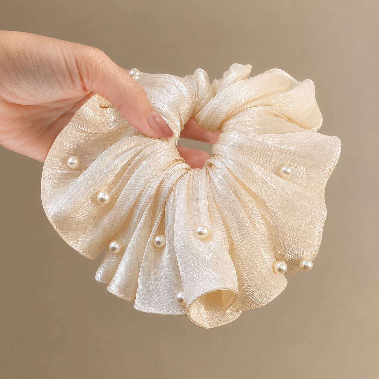 Pearl Muse Scrunchie