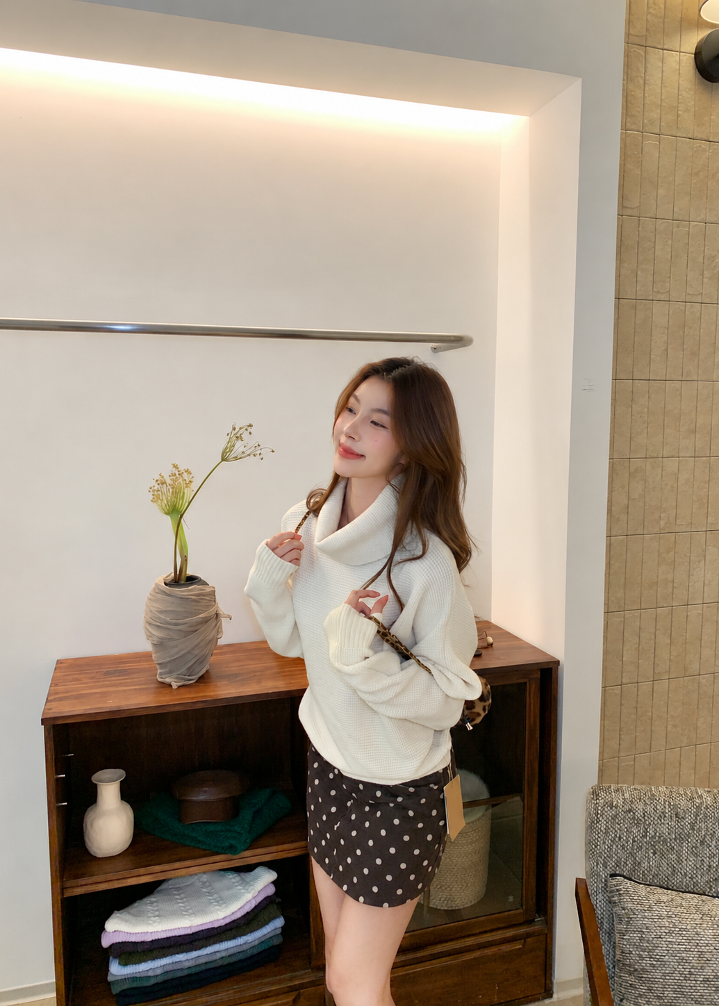 【 Pre-Order】Nina Roll Neck Jumper