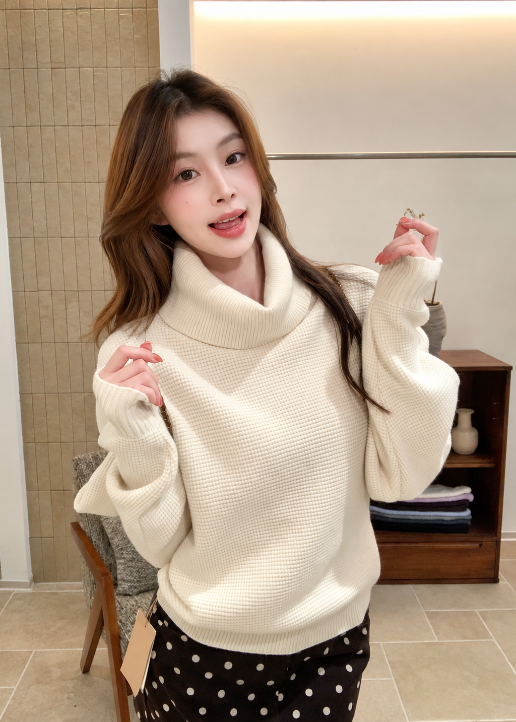【 Pre-Order】Nina Roll Neck Jumper
