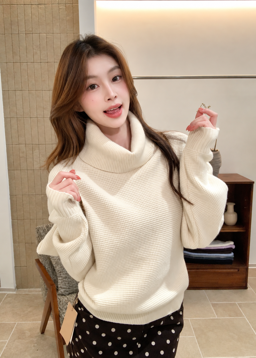【 Pre-Order】Nina Roll Neck Jumper