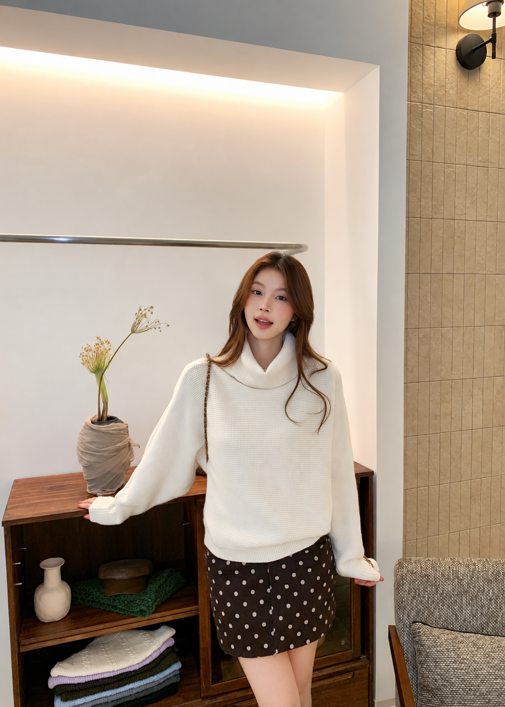 【 Pre-Order】Nina Roll Neck Jumper