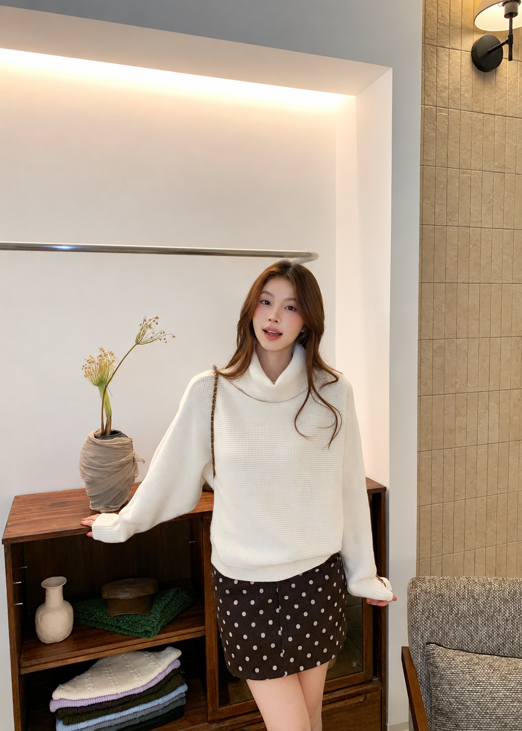 【 Pre-Order】Nina Roll Neck Jumper