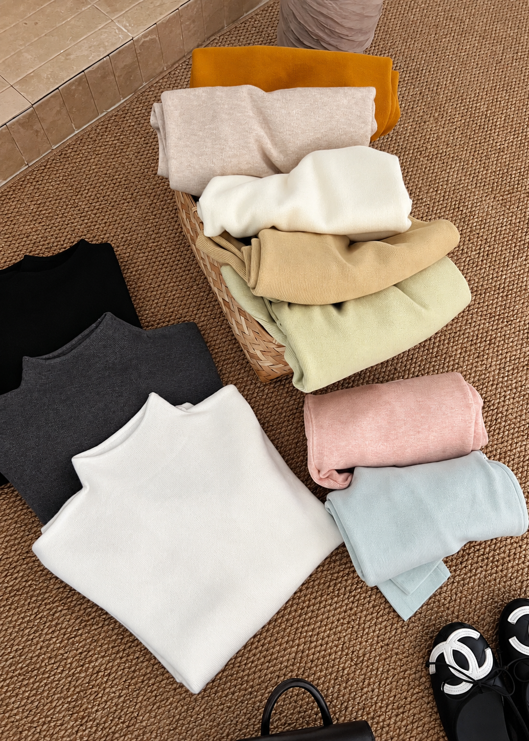 【 Pre-Order】Basic Mock Neck