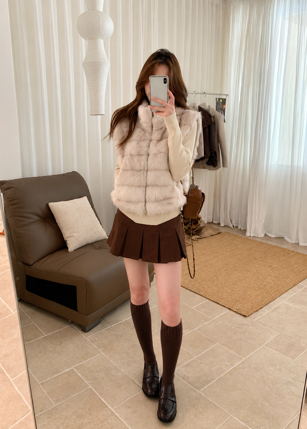 【 Pre-Order】Coco Faux Fur Vest