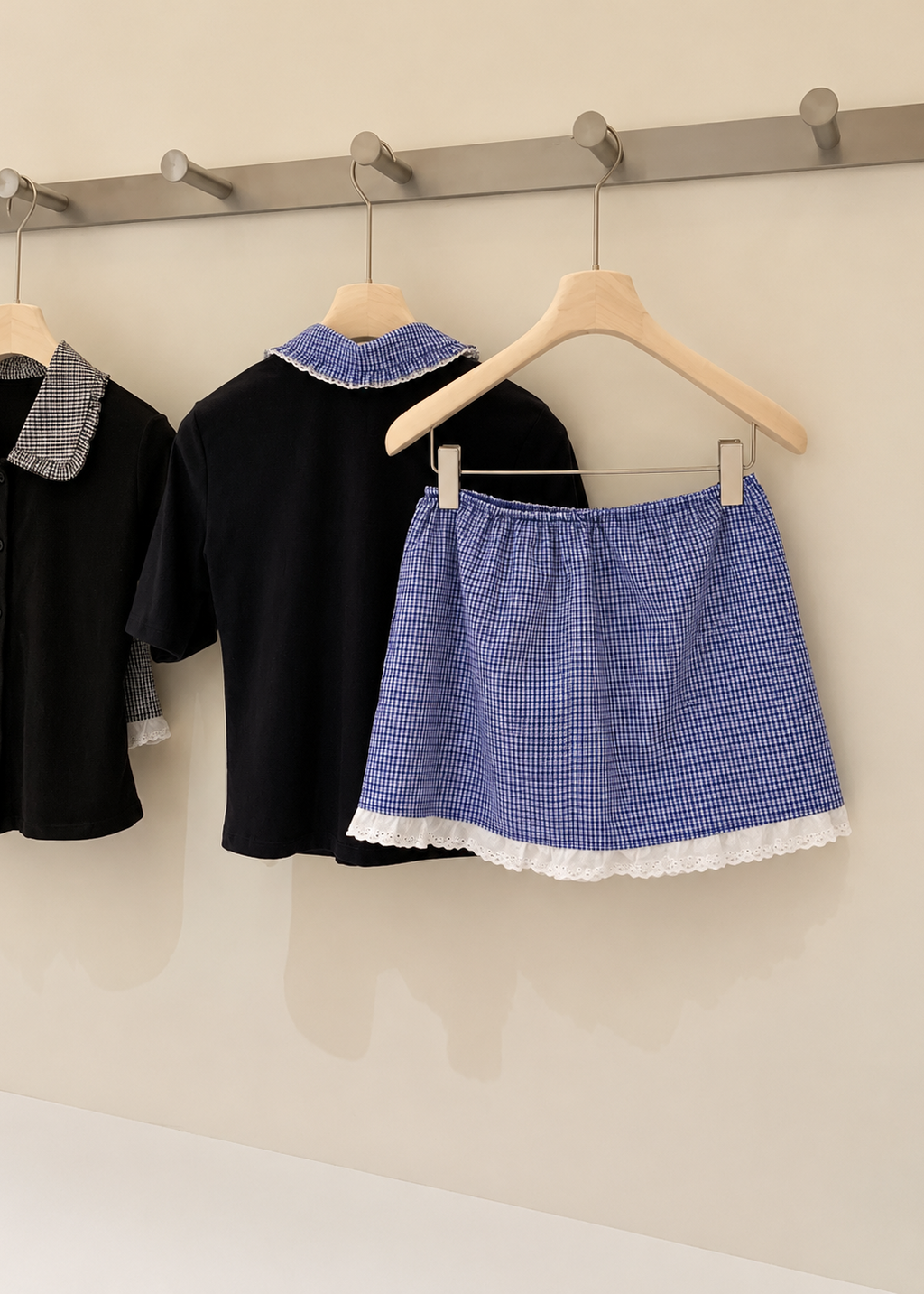 Miu Gingham Set