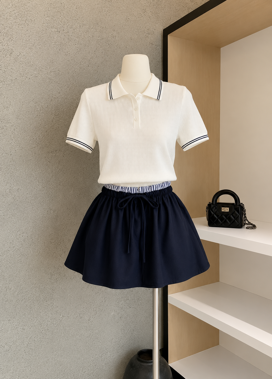 Ivy Polo Knit Set