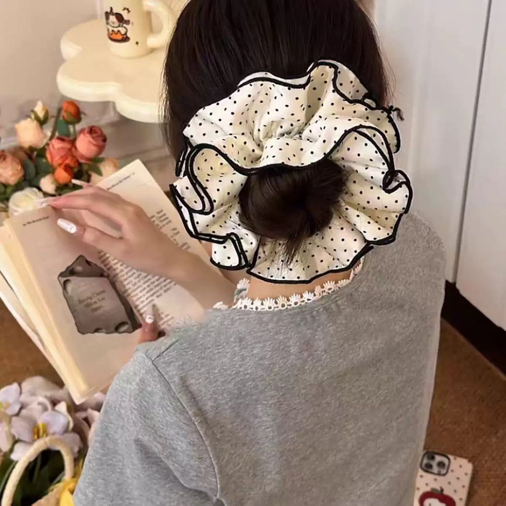 Polka Scrunchie
