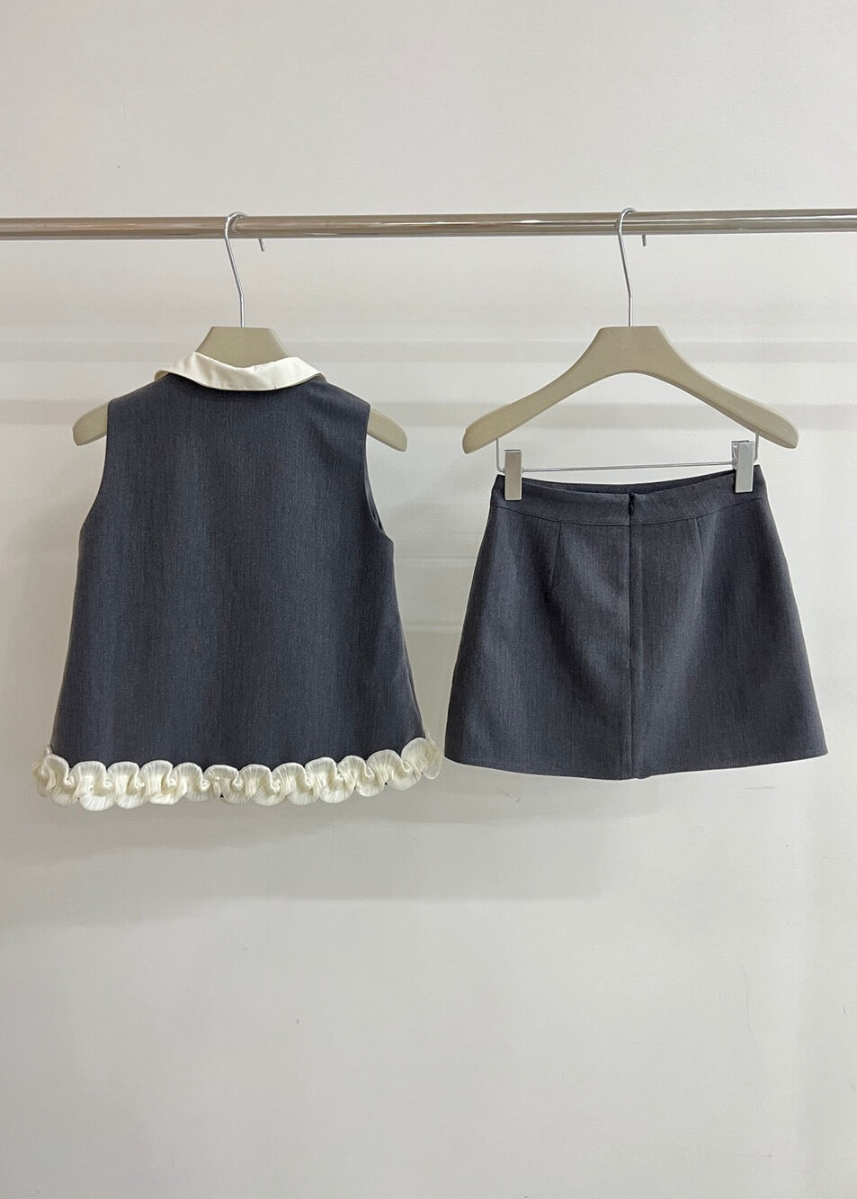 【Pre-Order】Juliette Bow Set - Grey