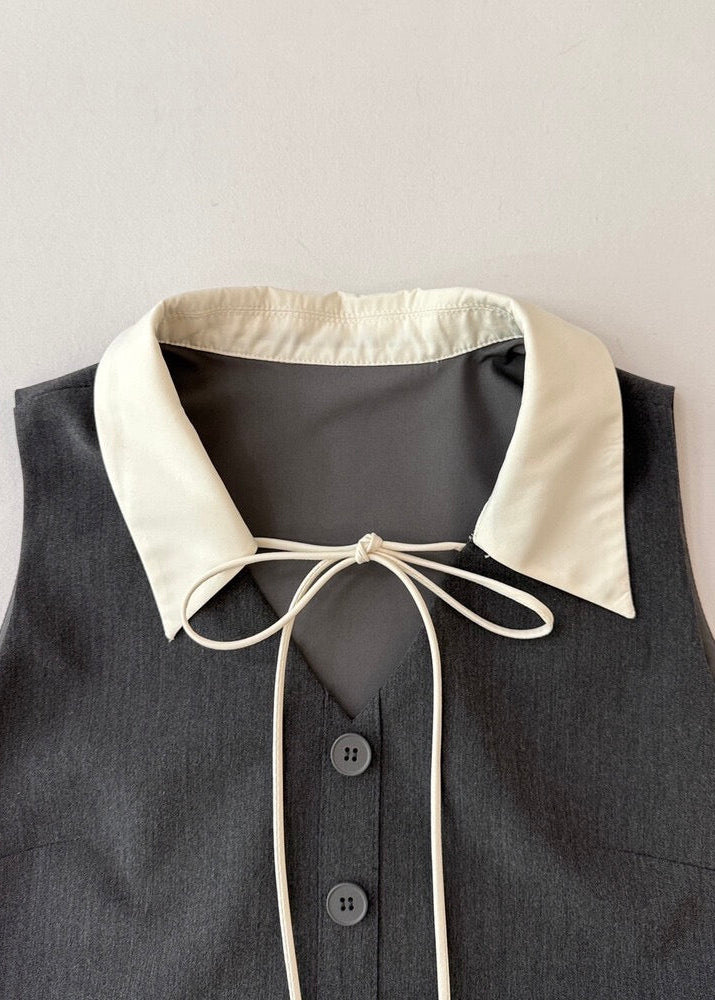 【Pre-Order】Juliette Bow Set - Grey