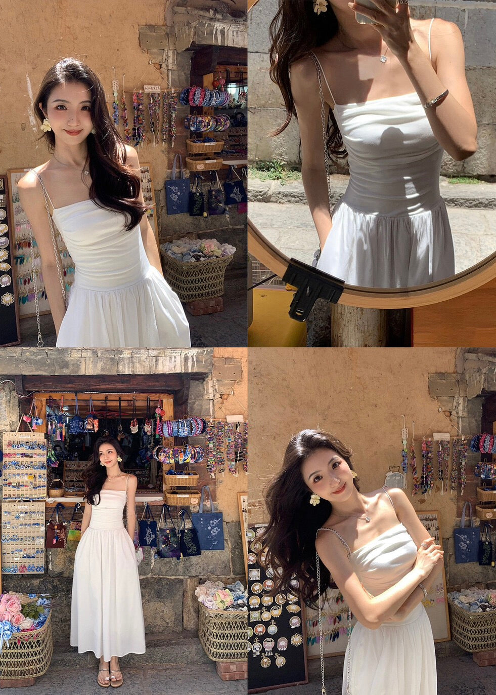 【Pre-Order】Isla Slip Maxi Dress- White