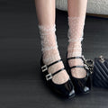 Classic Dot Tulle Socks