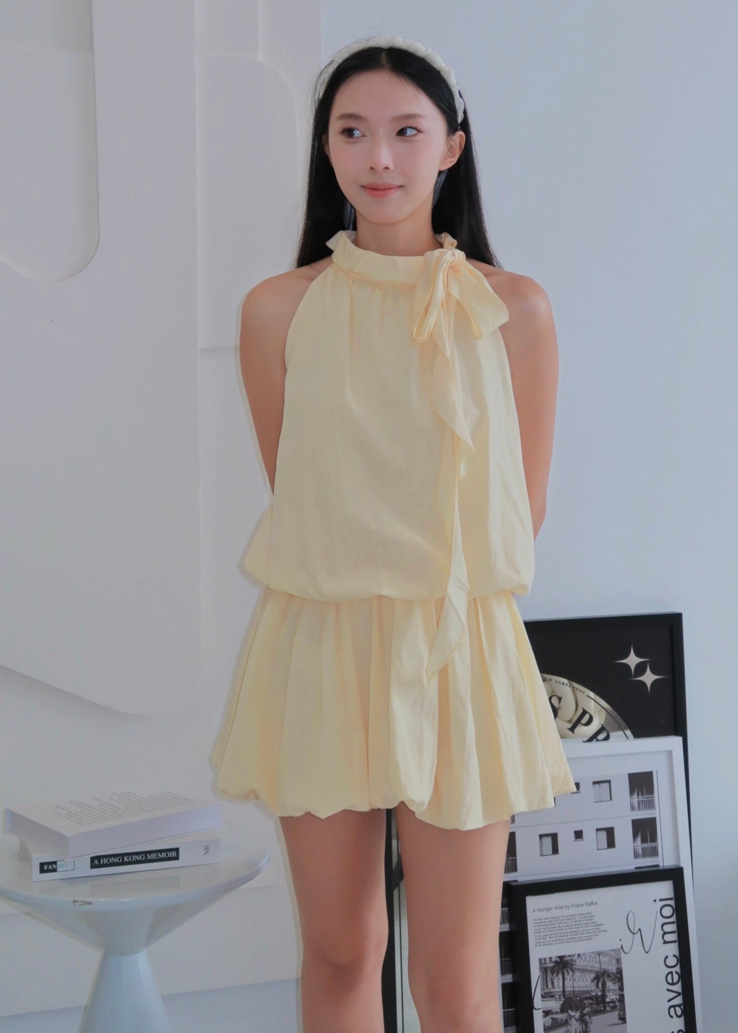 Candy Cloud Dress - Yellow