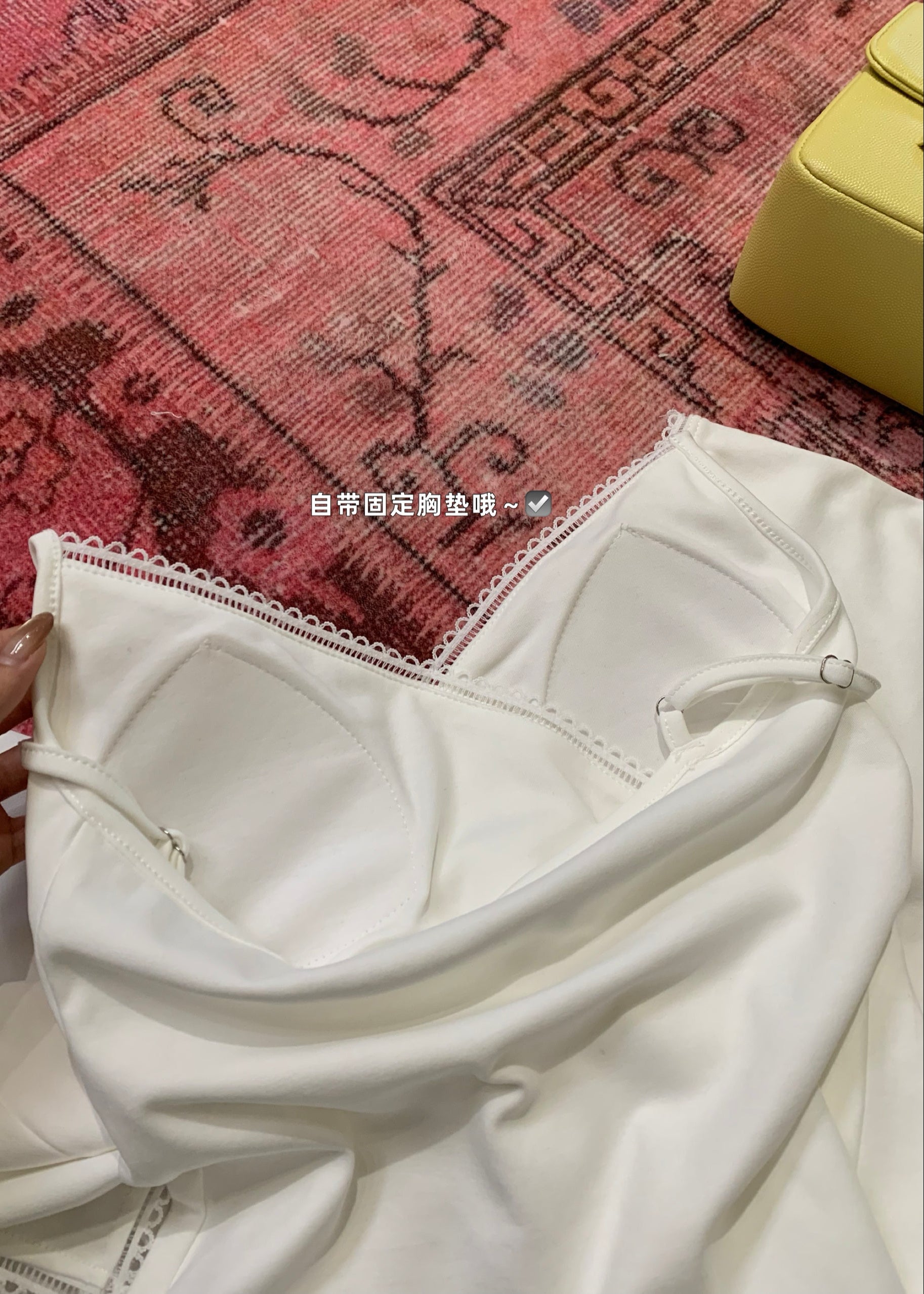 【Pre-Order】Vivienne Lace Set (Padded) - White