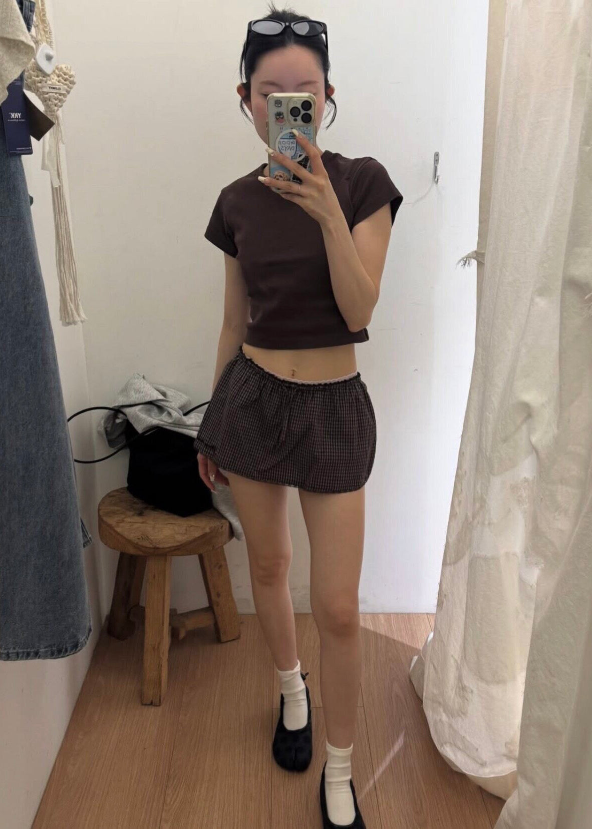 【Pre-Order】Poppy Gingham Skirt