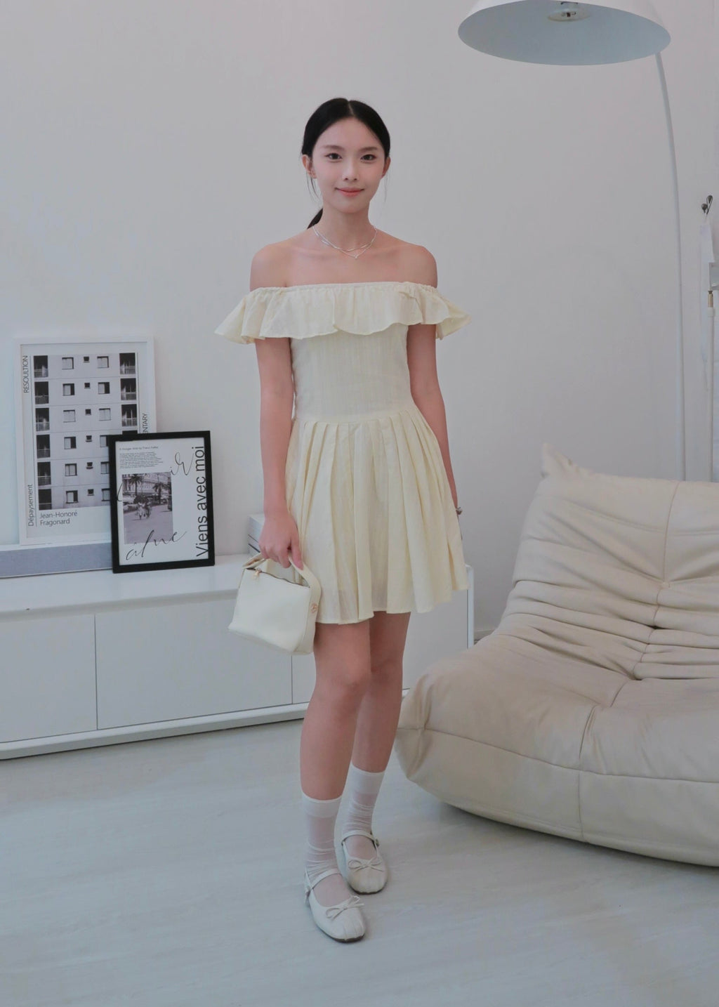 Belle Dress - Yellow