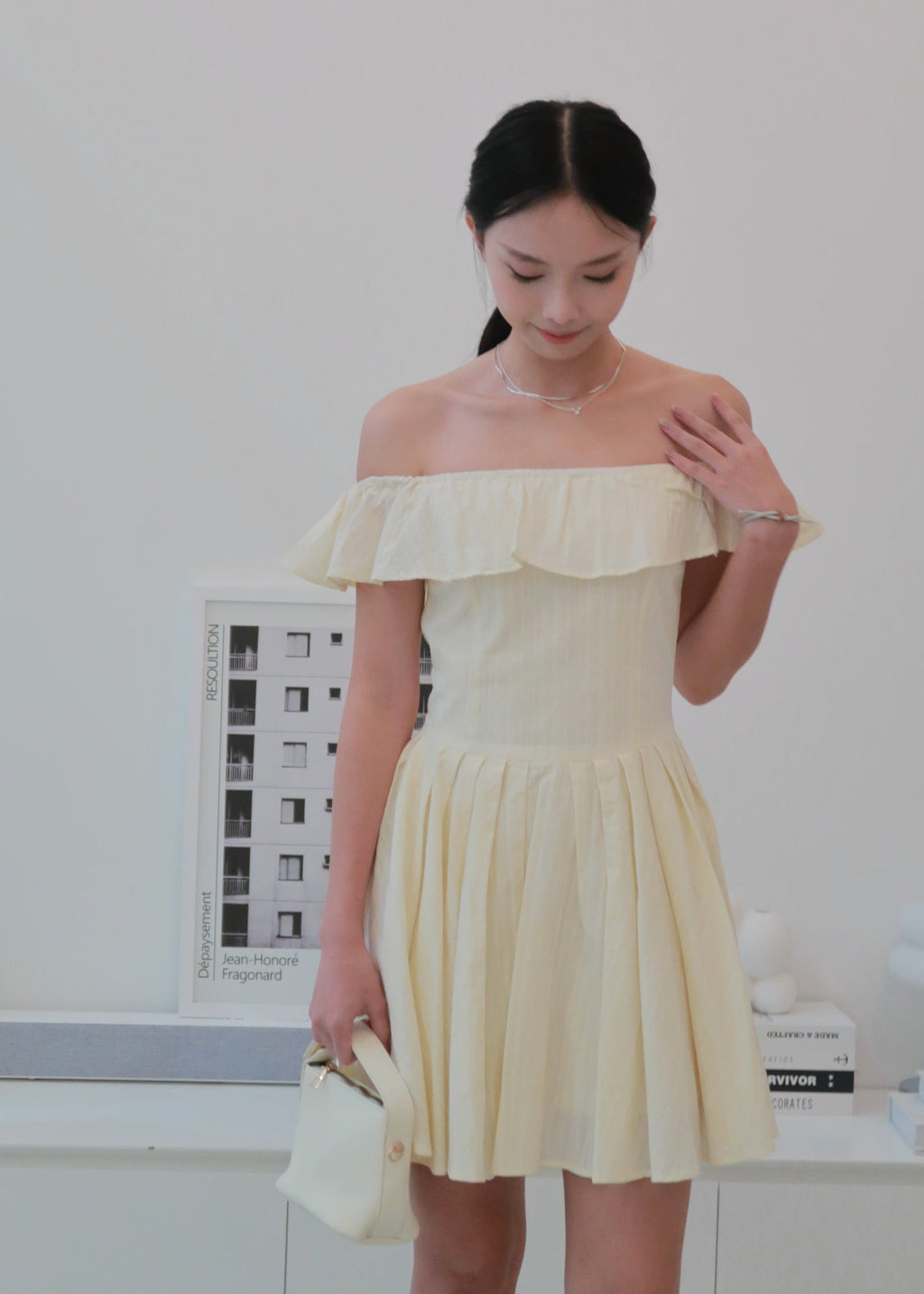 Belle Dress - Yellow