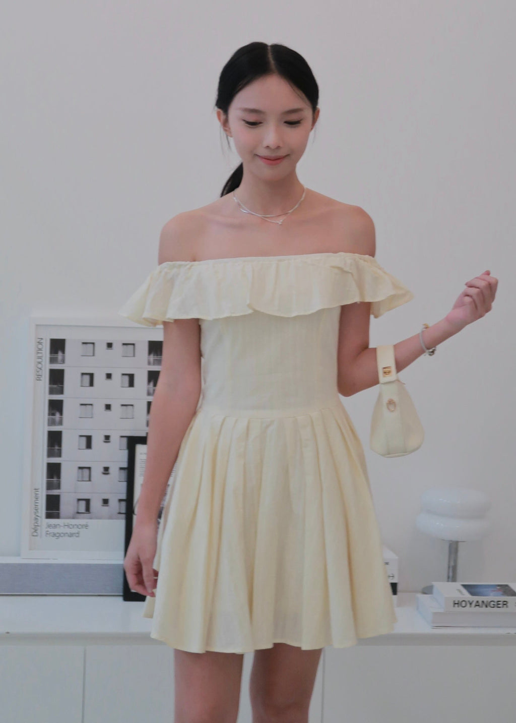 Belle Dress - Yellow