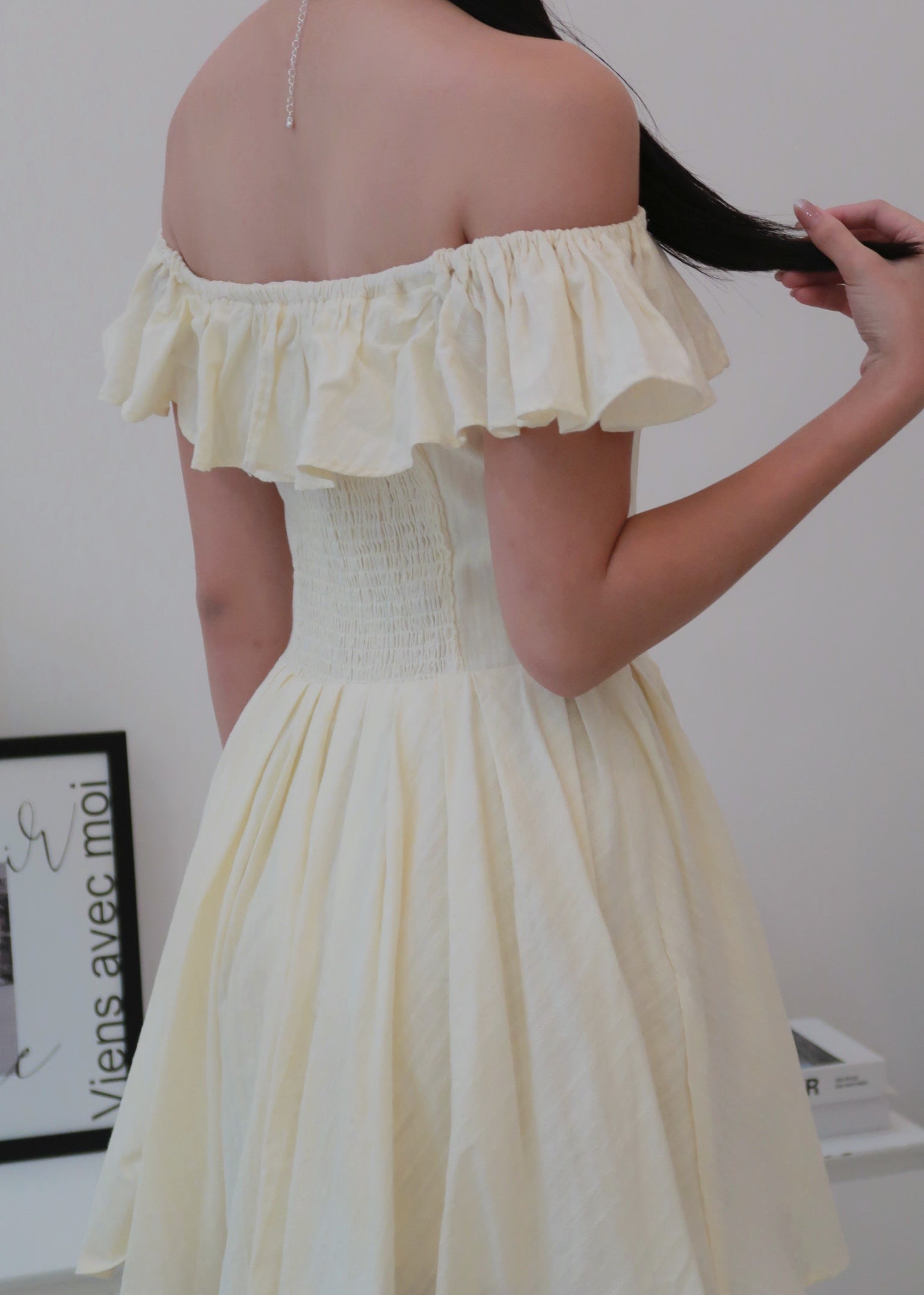 Belle Dress - Yellow