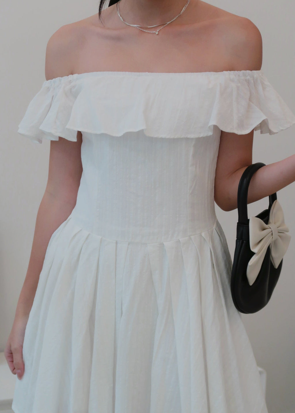 Belle Dress - White