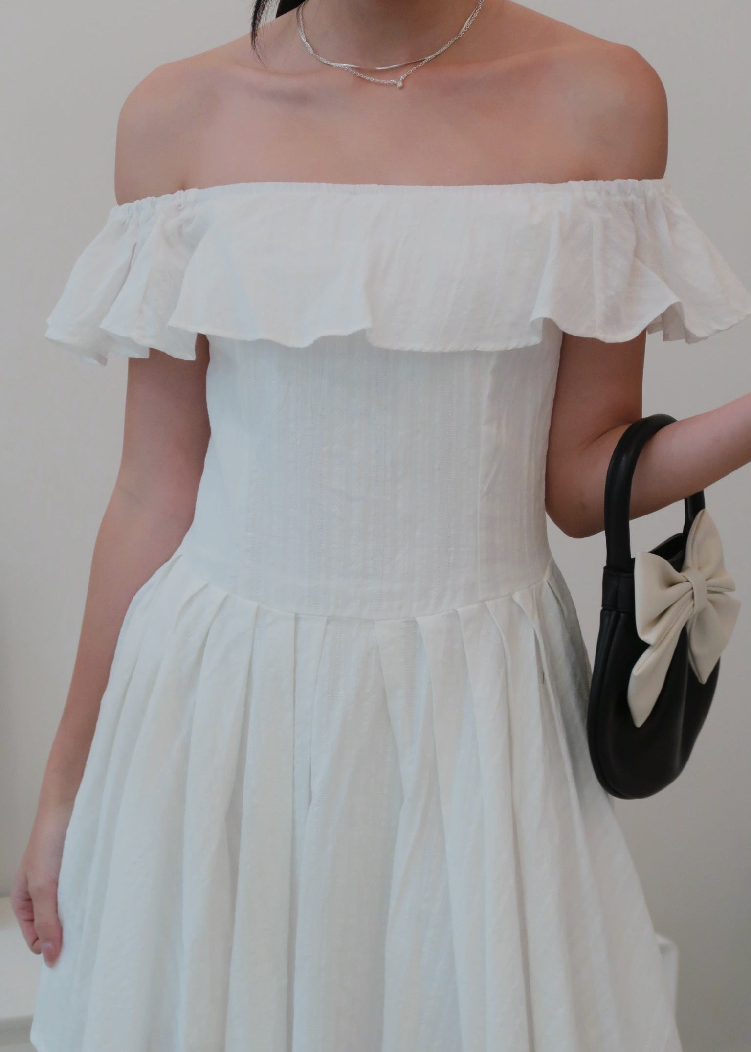 Belle Dress - White