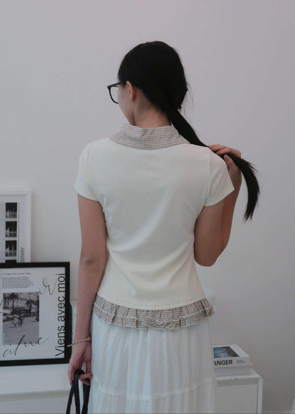 Preppy Layer Polo - Almond