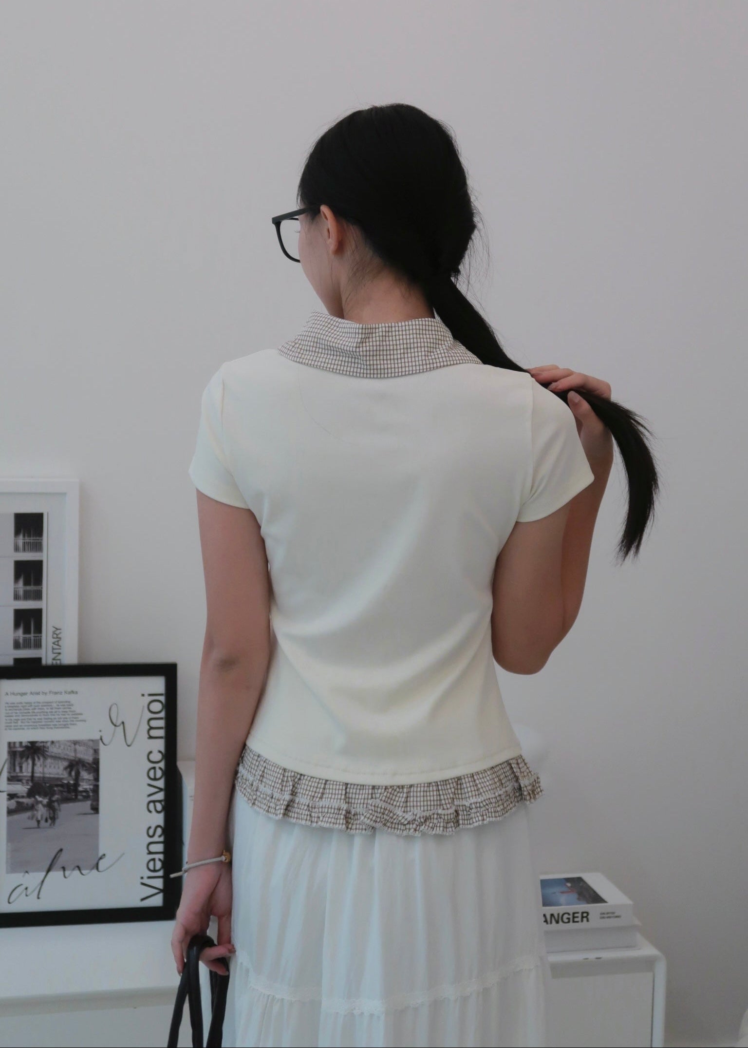 Preppy Layer Polo - Almond