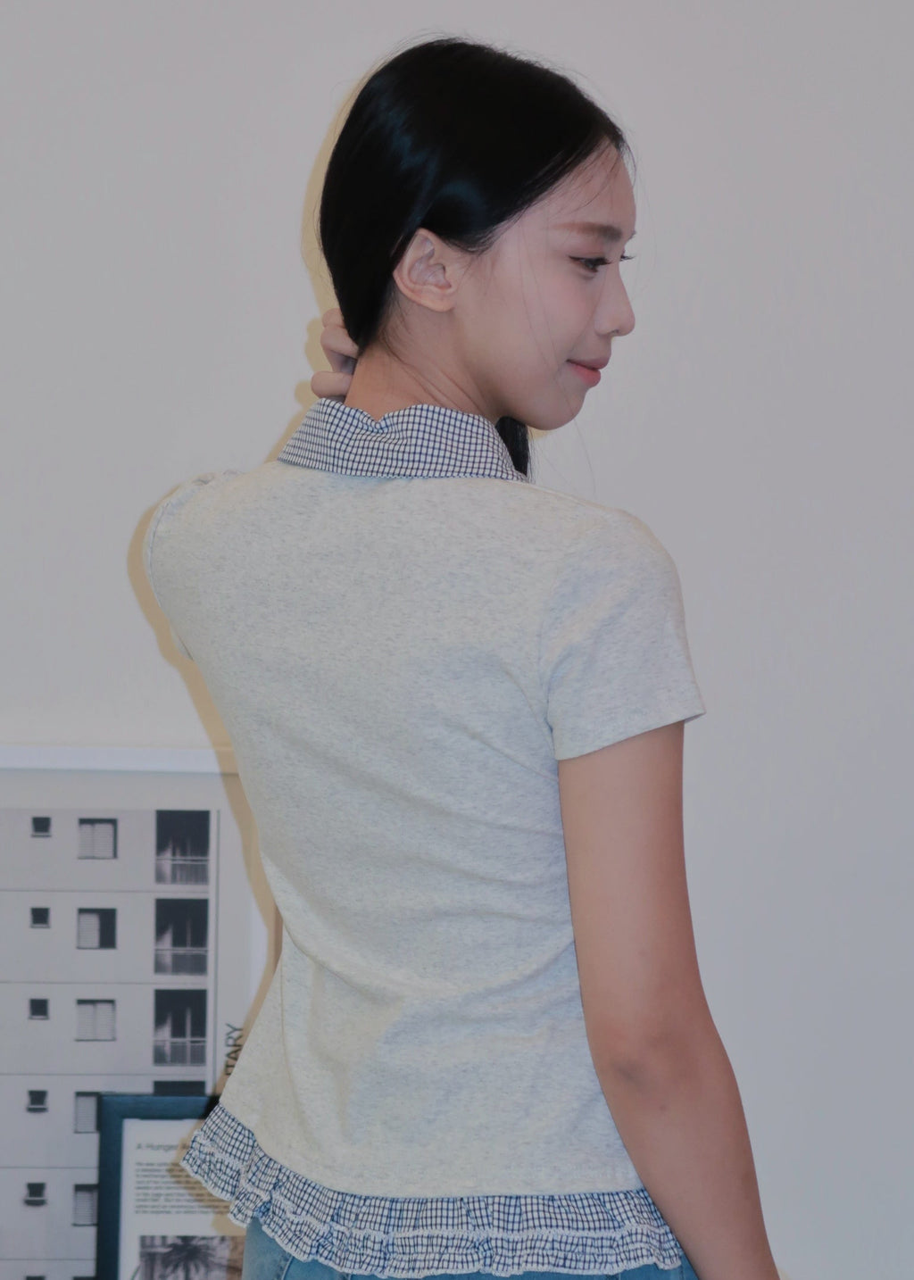 Preppy Layer Polo - Grey