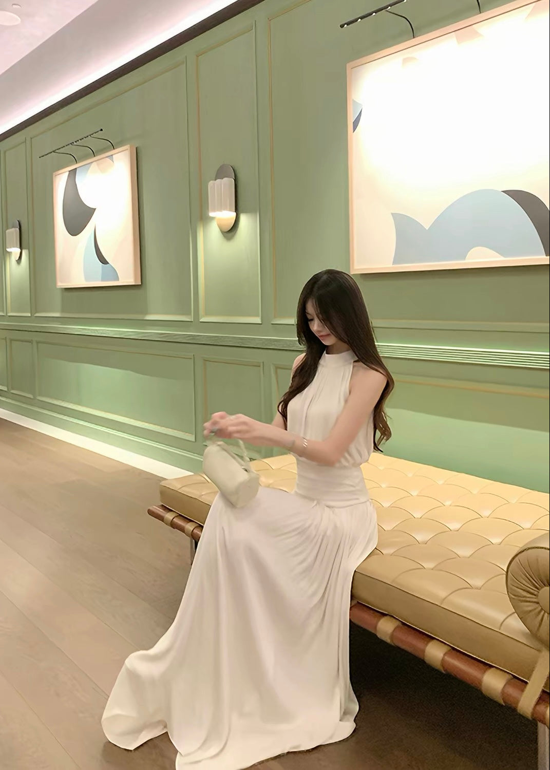 【Pre-Order】Roselle Dress - White