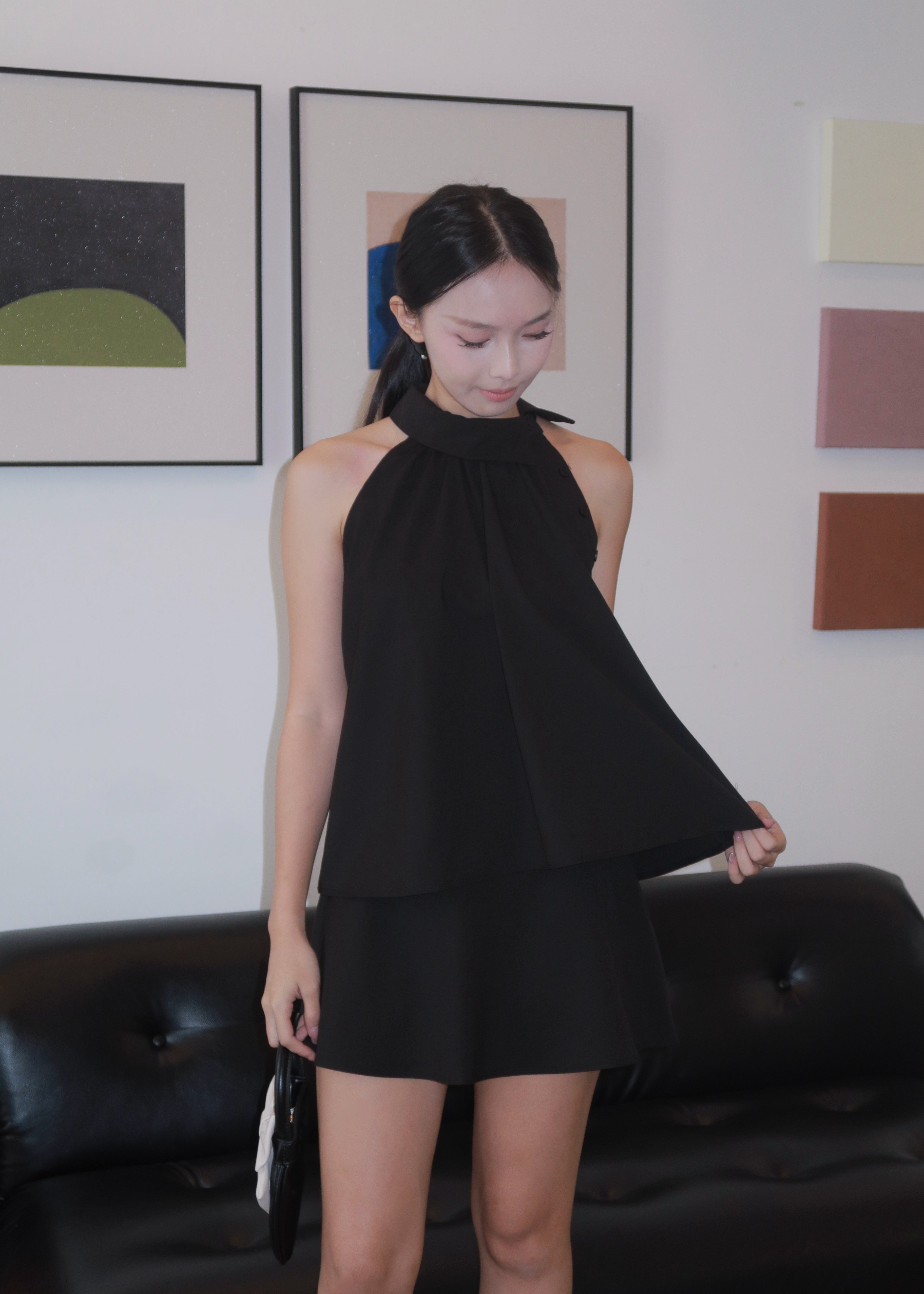 Aura Drape Set - Black