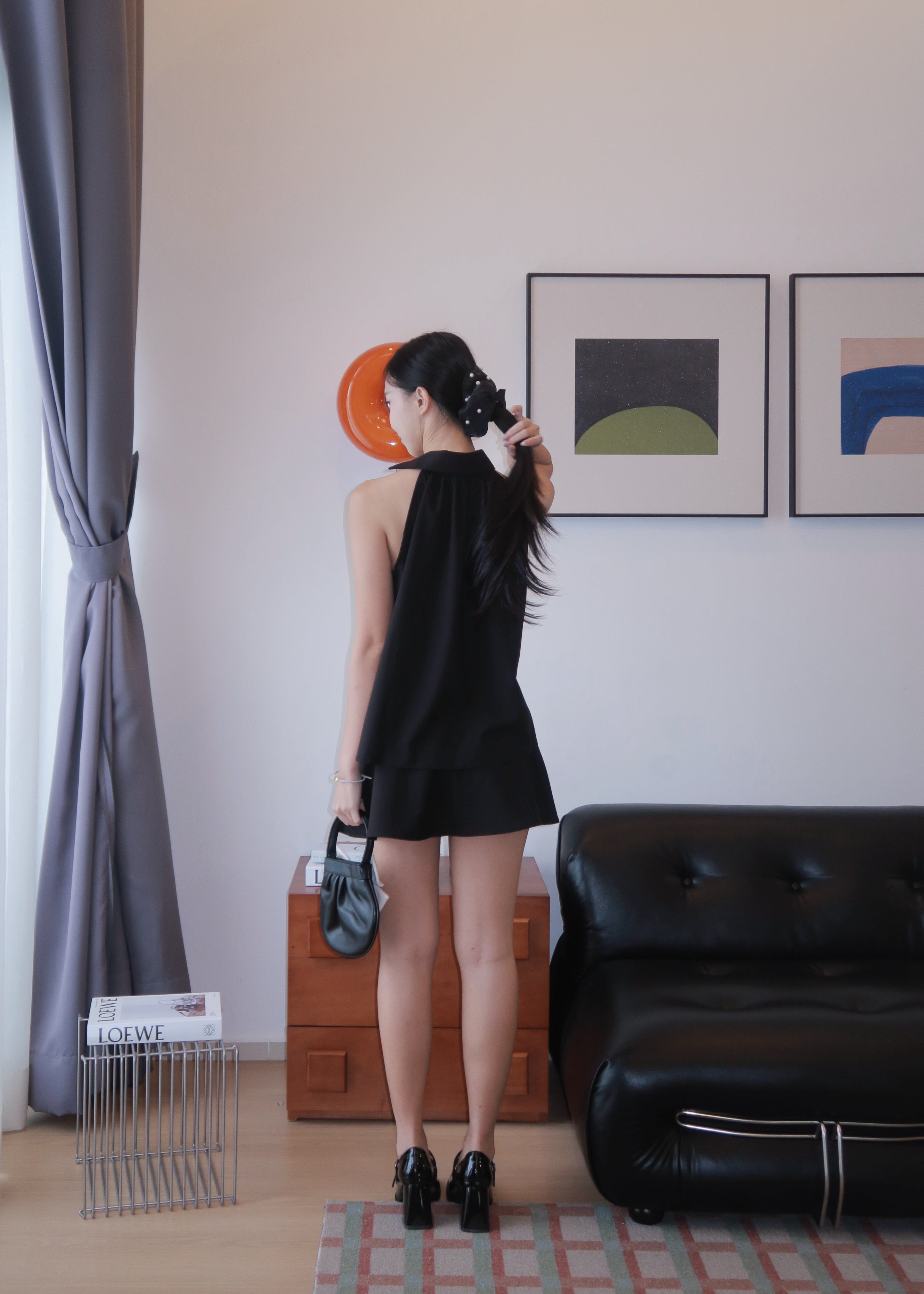 Aura Drape Set - Black