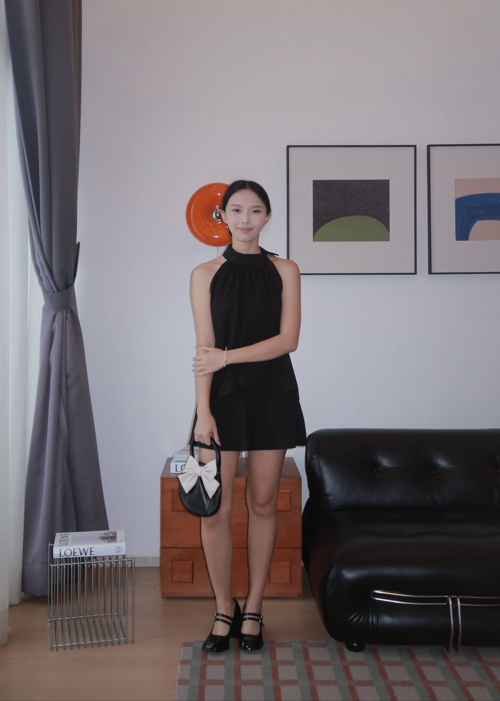 Aura Drape Set - Black