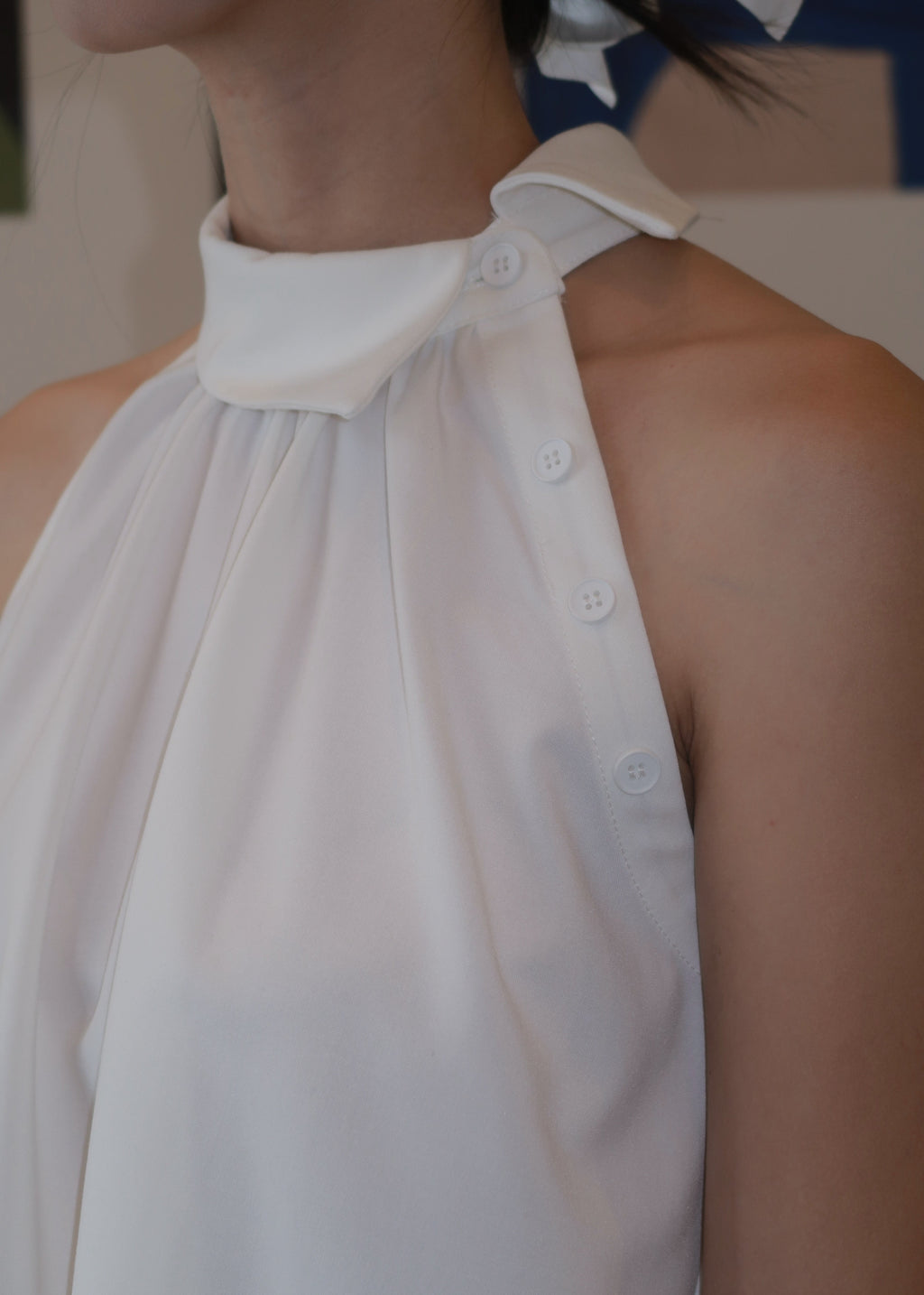 Aura Drape Set - White